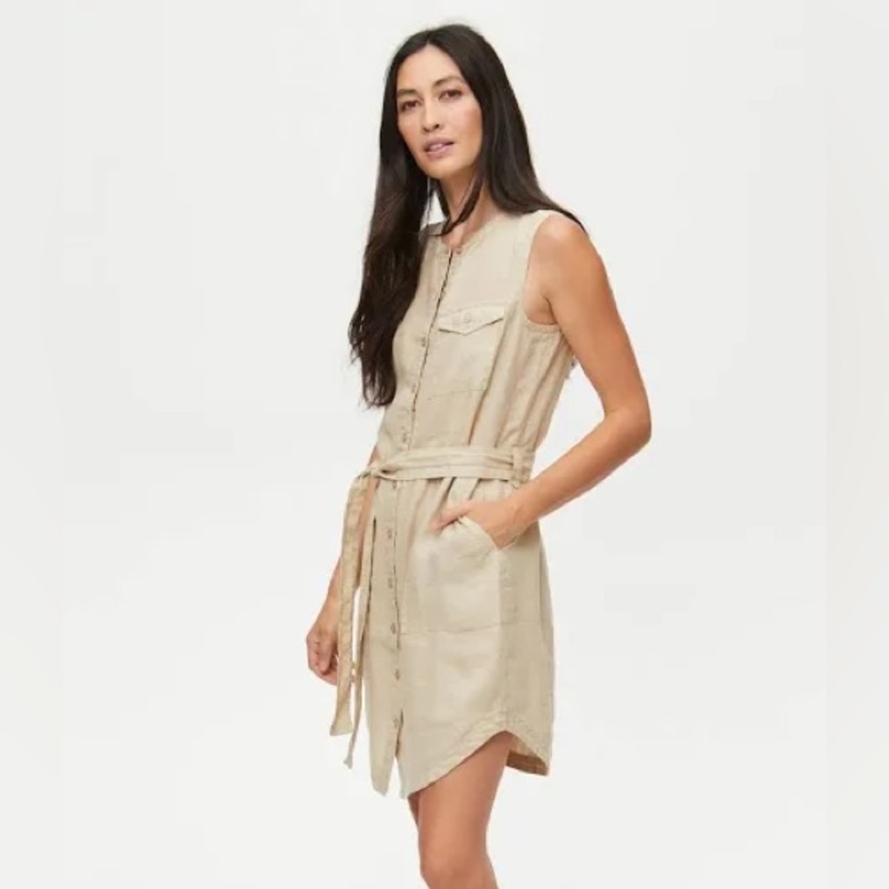 MICHAEL STARS NWOT BRADY LINEN DRESS